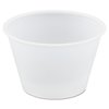 Dart Polystyrene Portion Cups, 4oz, Translucent, PK2500 P400N